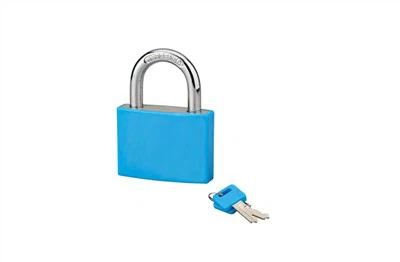 Padlock Alúmanam le Clúdach Plaisteacha
